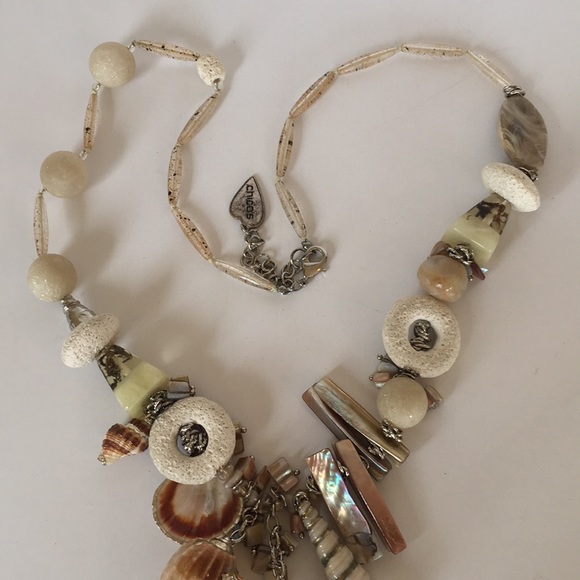 Chicos 30th Anniversary 30” Shells Necklace - Picture 4 of 8
